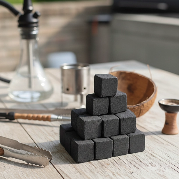 cube charcoal lifestyle shot