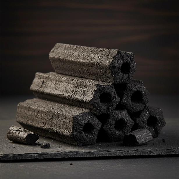 sawdust briquette charcoal