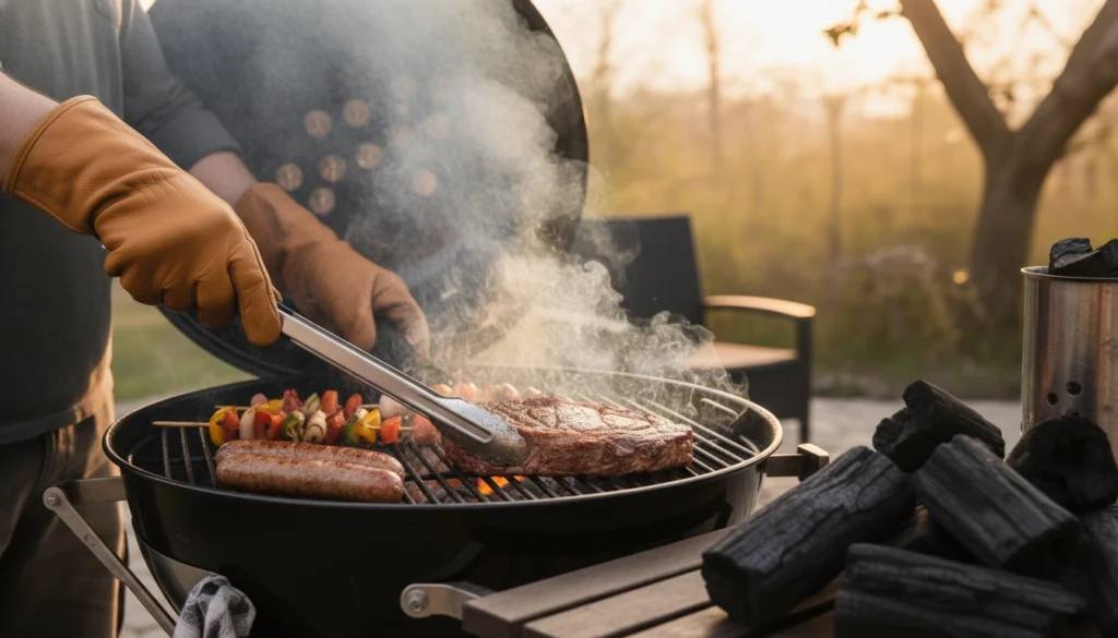 Lump Hardwood Charcoal BBQ