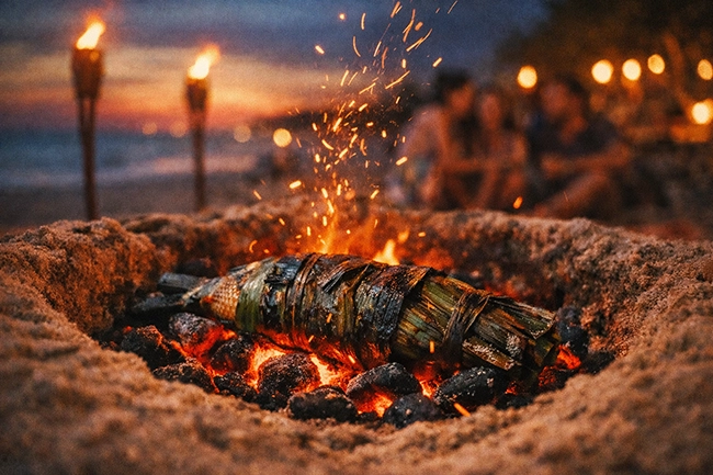 Tropical Sunset BBQ